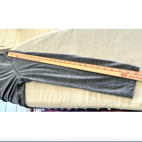 ICEBREAKER Merino 200 Half Zip 100% Merino Wool Base Layer Gritstone Heather - L - Picture 9 of 9